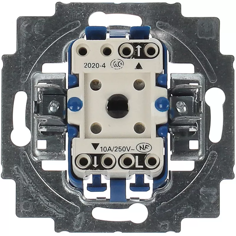 BUSCH JAEGER 2020/4 US - Wired - Black - Grey - AC - 250 V - 71 mm - 25 mm