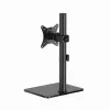 Monitor desk stand GEMBIRD MS-D1ST-03 full motion for 17–32 inch screens, steel, black, VESA 75x75–100x100, 9 kg