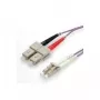 Fibre Optic Jumper Cable ROLINE OM4 50/125µm LC/SC 2m