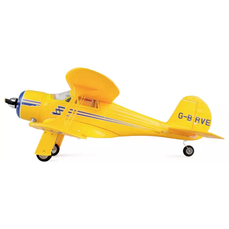 RC airplane Amewi AMXFlight Beech D17s 3D/6G RTF — yellow, ready-to-fly model
