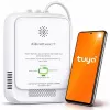 Gas leak detector QOLTEC NG Tuya — natural gas (CH4) detector, smart Tuya-compatible