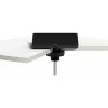 Logitech Tap Table Mount - Graphite - Secure Grommet-Mounted Swivel Base for Tap Touch Controller