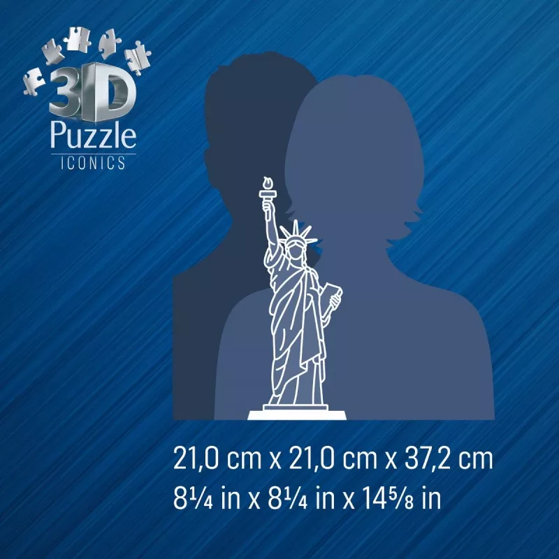 Puzzle 3D statue of liberty
