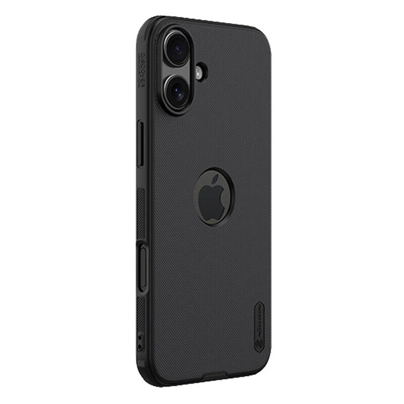 Protective case Nillkin for iPhone 16 Plus Super Frosted Pro — black, slim hard shell