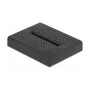 Breadboard DELOCK 18317 — plastic solderless prototyping board, 36×46×10 mm, black