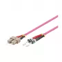 Patch Cable LWL Duplex OM4 (Multimode, 50/125) SC/ST, LSZH, reversible polarity, 2m, Good Connections®