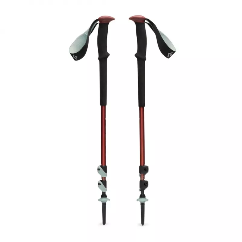 Trekking poles Black Diamond Trail Trekking Poles Iron Red