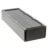 Radiator Aqua-Computer airplex radical 4/360 — Aluminium/Copper/Stainless steel, 400×140×73 mm