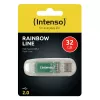 MEMORY DRIVE FLASH USB2 32GB/TRANSPARENT 3502480 INTENSO