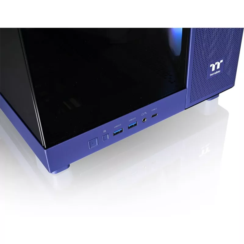 View 380 XL TG ARGB , Tower-Enclosure Violet, Tempered Glass x 2