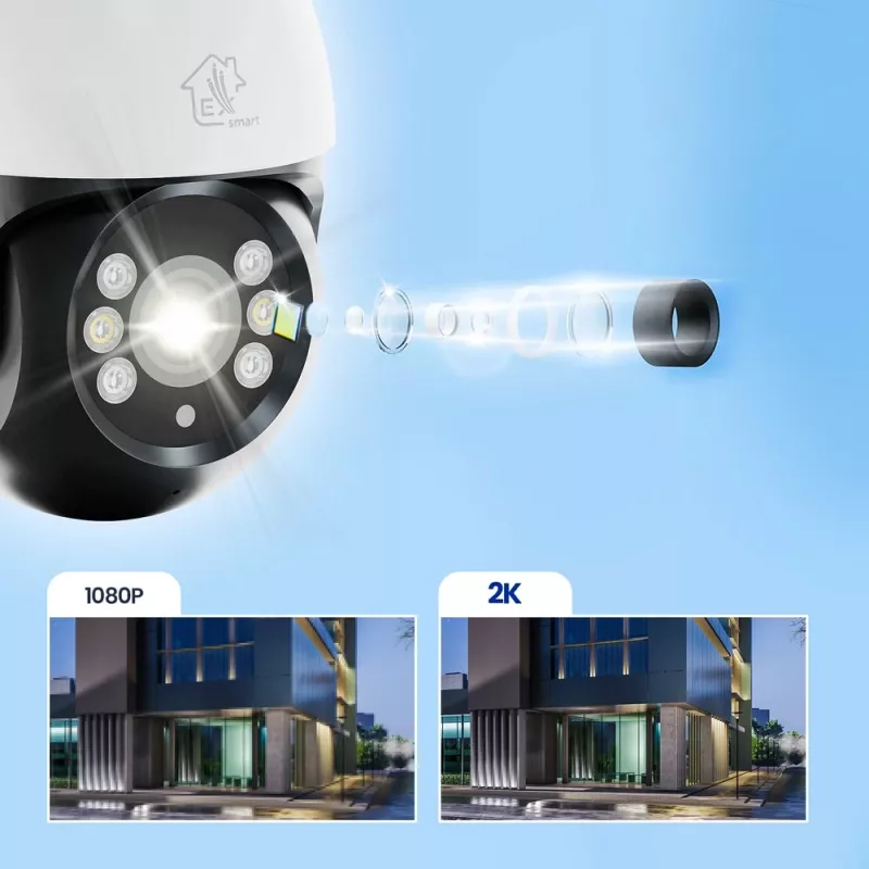 Extralink Perun Outdoor Security Camera EOC-268 | IP Camera | 1296p, PTZ