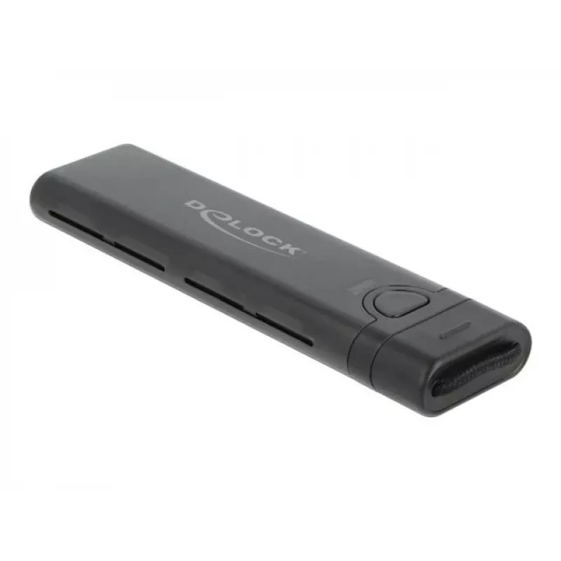SSD enclosure DeLOCK 42635 Black M.2