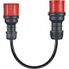 go-e Adapter Set for Gemini flex 11 kW, 3-piece set (black, 30cm)