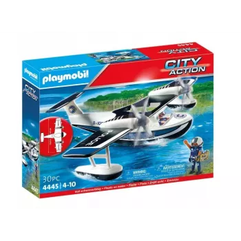 Figures set City Action 4445 Police Seaplane