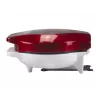 Beper BT.603Y Party Line Waffle Maker, 18 cm Non-Stick Plate