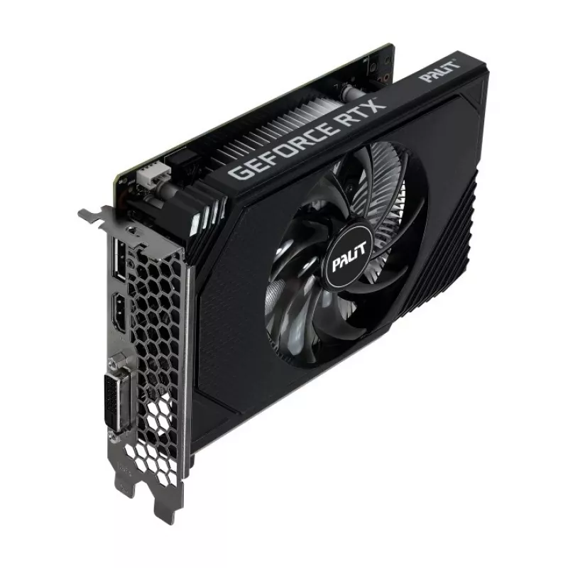 Graphics card PALIT GeForce RTX 3050 StormX OC — 6 GB GDDR6, 96-bit, PCIe 4.0, active cooling