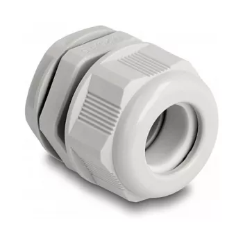 DeLOCK EX Cable Gland M25 grey 2 pieces Polyamide