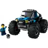 Construction toy LEGO City 60402 Blue Monster Truck with large tires, 148 pieces, 1 minifigure, age 5+