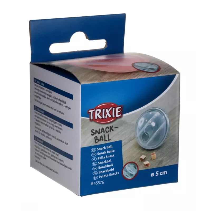 Snack ball Trixie 5 cm for cats, technopolymer, assorted colours