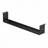 Maclean compact under-desk cable organizer, max load 5kg, black, MC-107 B