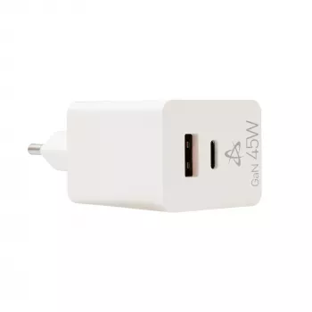 SBOX Home Charger HC-45 45W GaN dual-input wall charger