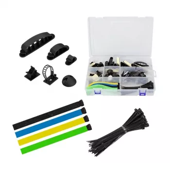 LogiLink Cable organiser set 128 pc(s).