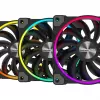 ALPENFÖHN Wing Boost 3 120mm ARGB Case Fans, 3-Pack, Black