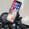 Motorbike Phone Holder Freedconn MC10 + BM2R Head Tube Attachment