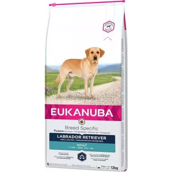 Dry Dog Food EUKANUBA Adult Labrador Retrievers 12 kg — Chicken & Turkey, 23% Protein, 13% Fat