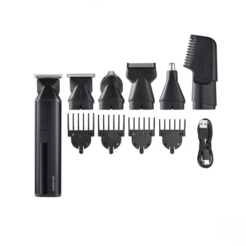 Severin HS 0710 foil shaver and trimmer - rechargeable, wet & dry, black