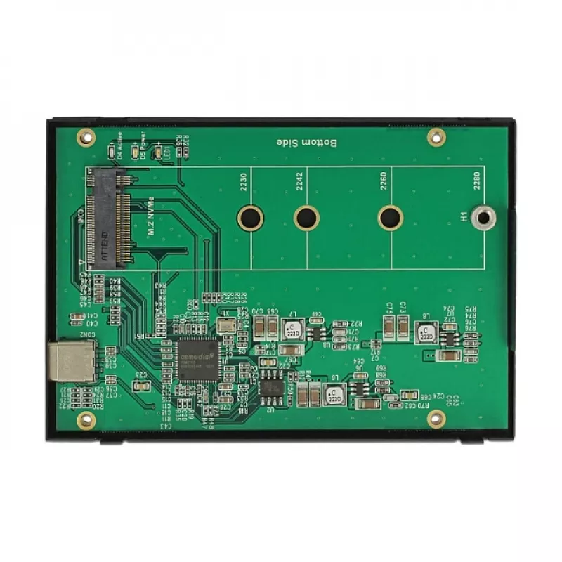 SSD enclosure DeLOCK 42609 Black M.2