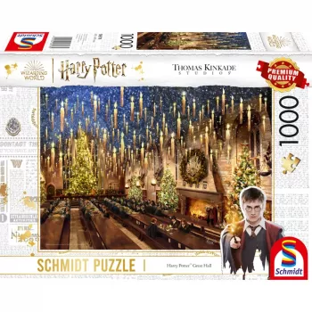 Thomas Kinkade Studios Wizarding World Harry Potter - Great Hall, Puzzle 1000 Pieces