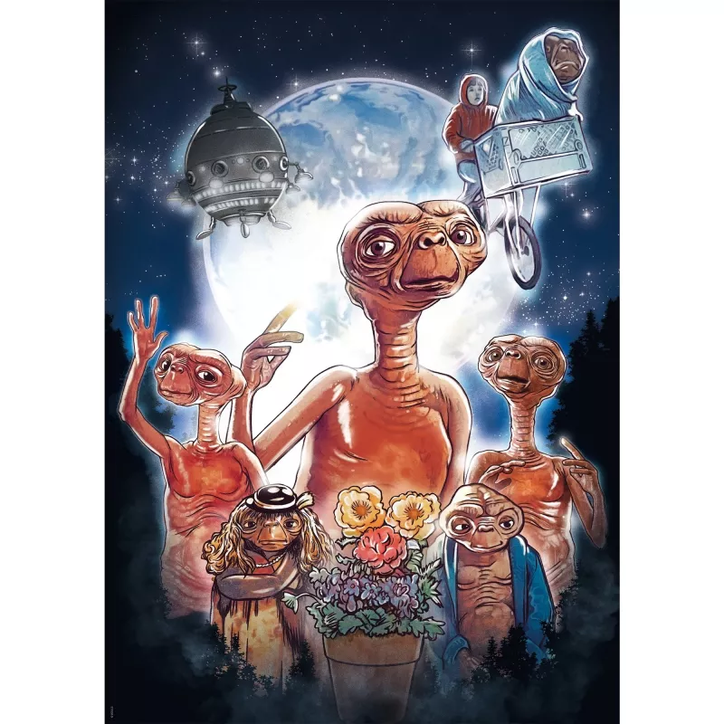E.T. The Alien - adventure of an alien, Puzzle 1000 Pieces
