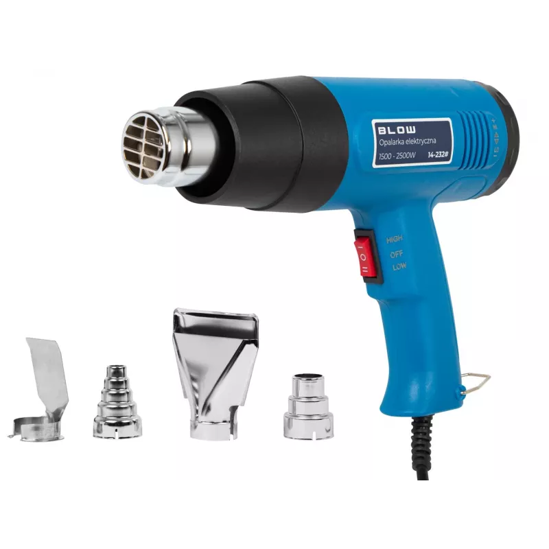Electric heat gun 1500 / 2500W 300 - 650°C BLOW