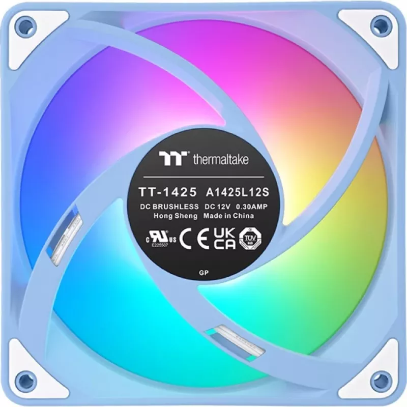 Thermaltake CT140 EX ARGB 140mm Case Fans 3 Pack - Hydrangea Blue