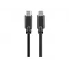 Goobay USB-C™ 3.1 Generation 1 Cable, black, 3 m - USB-C™-Plug > USB-C™-Plug (66509)