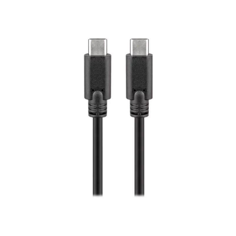 Goobay USB-C™ 3.1 Generation 1 Cable, black, 3 m - USB-C™-Plug > USB-C™-Plug (66509)