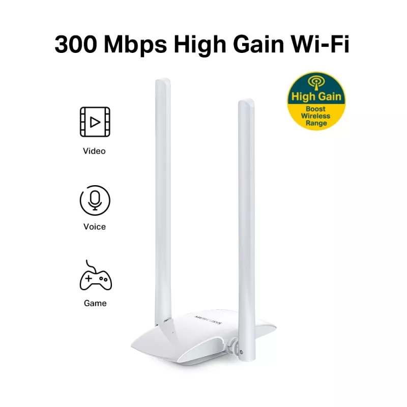 Wireless USB Adapter Mercusys MW300UH