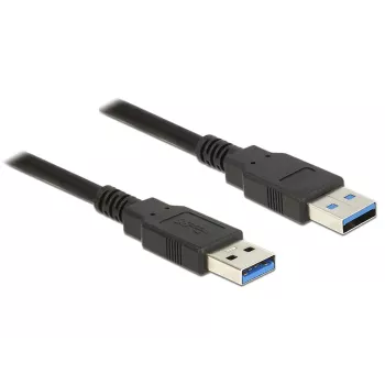 USB Cable DeLOCK 85062 USB 3.2 Gen 1 2m USB A Black