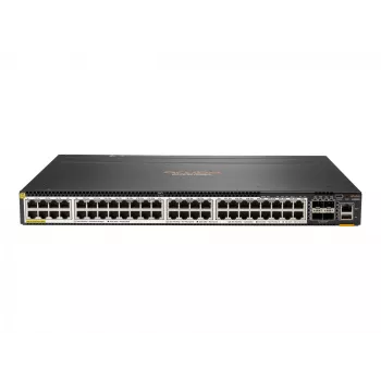 Hewlett Packard Enterprise HPE Aruba 6300M - Switch - L3 - managed - 48 x 100/1000/2,5G/5G (PoE+) + 4 x 1 Gigabit / 10 Gigabit / 25 Gigabit / 50 Gigabit SFP56 (Uplink / Stacking) -