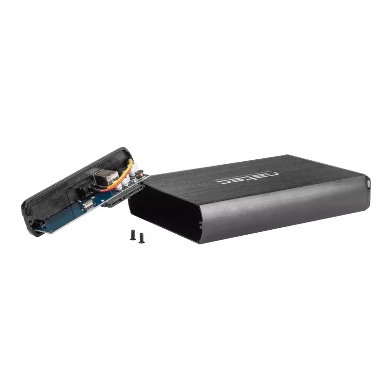 NATEC NKZ-0448 RHINO External USB 3.0 enclosure for 3.5inch SATA HDDs black aluminum