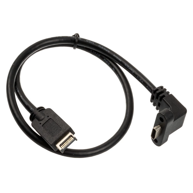 USB Type-C cable Streacom ST-USB-E2C-400, USB 3.1 Gen2, 400 mm length