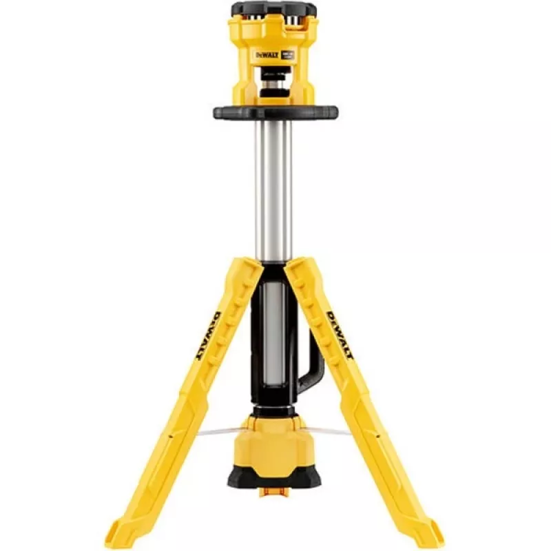 Freestanding work light DeWalt DCL079-XJ LED 3000 lm, portable, black/yellow, battery-powered, 11 h runtime