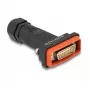 DeLOCK D-Sub 15 pin male with housing IP67 waterproof