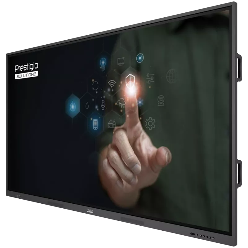 PRESTIGIO SOLUTIONS Multiboard 86 Light Series UHD 4K, Android 13, Wi-Fi, 40TP, touch pen