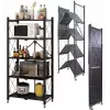 Topeshop Storage Rack FS005 garden tool storage rack Freestanding Galvanized steel
