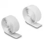 DeLOCK Hook-and-loop tape self-adhesive L 1 m x W 20 mm white