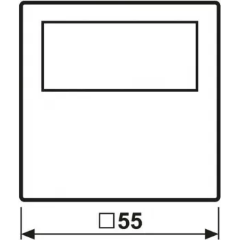 Jung HOME BTA1791SW Room Thermostat-Display 1 (BTA1791SW)