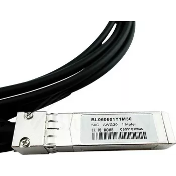SFP56 Active Copper Cable BlueOptics BL060601Y3M30-BL 3 m Male-to-Male 50 Gbit/s