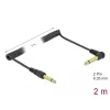 Audio Cable DeLOCK 85939 2m 6.35mm Black
